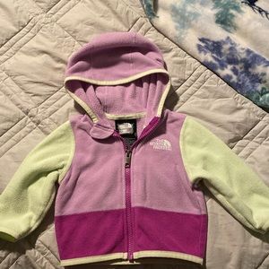 North Face Baby Girls Fleece Jacket